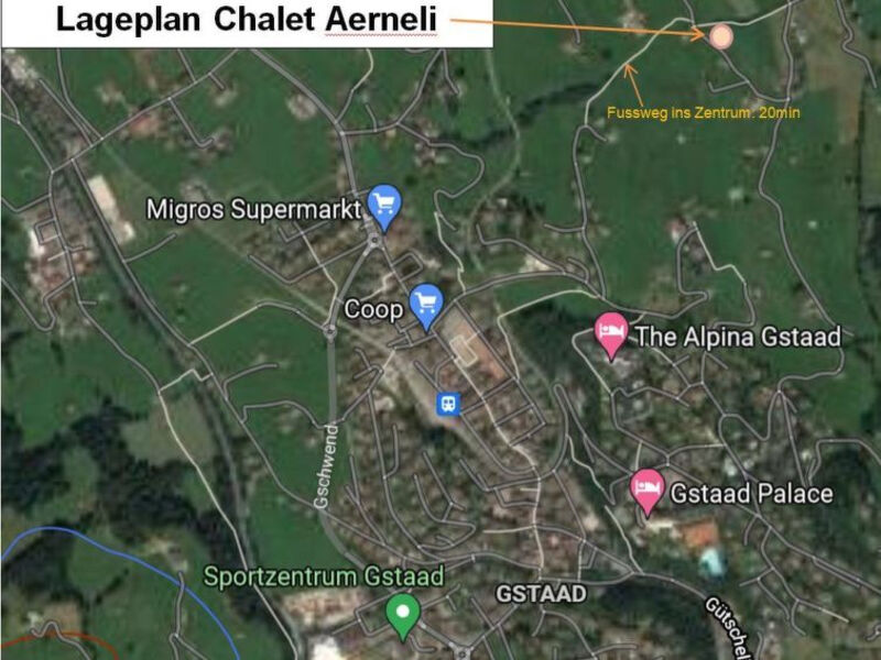 Aerneli, Chalet