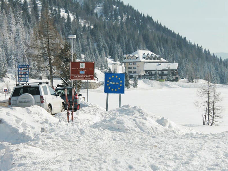 Gallo Forcello s BB a skipasem