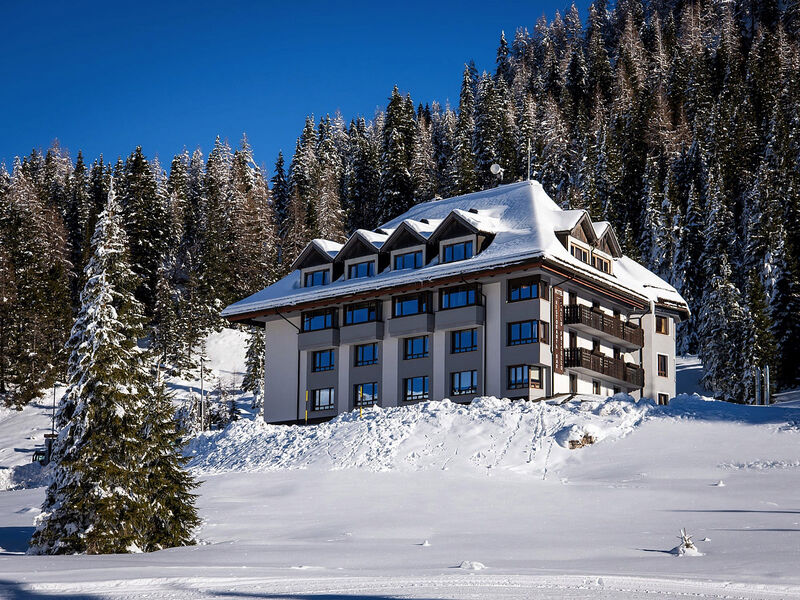 Gallo Forcello s HB a skipasem