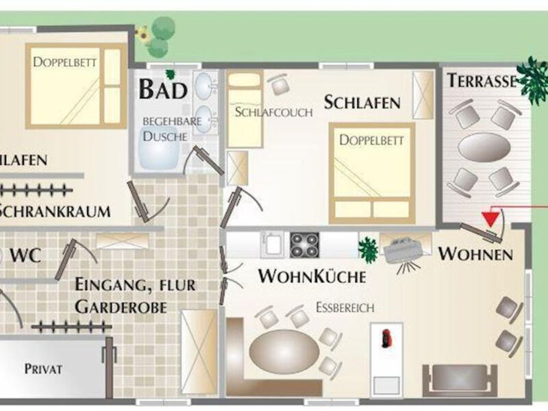 Ferienwohnung Moida