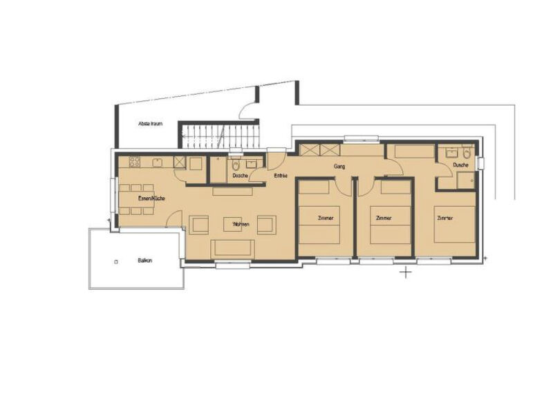 Huwetz 4 1/2 Zimmerwohnung