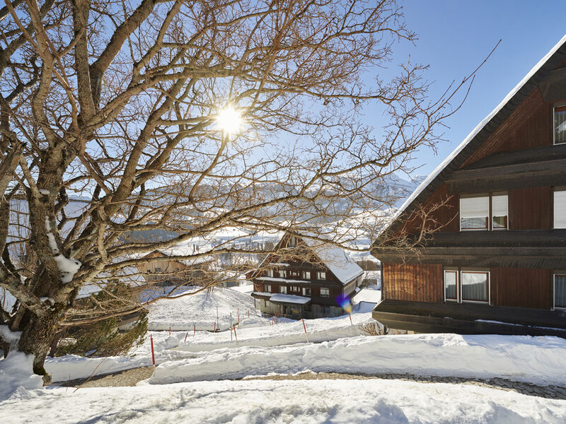 Prázdninová vesnička Reka Wildhaus