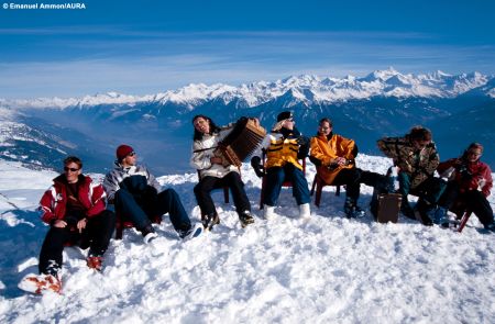 Lyžování v Crans či Montaně - ilustrační fotografie