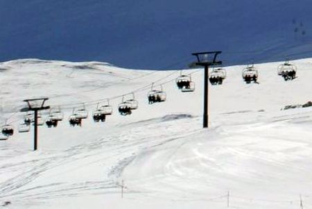 Lyžování v La Plagne - ilustrační fotografie