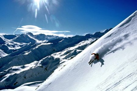 Lyžování v Les Arcs - ilustrační fotografie