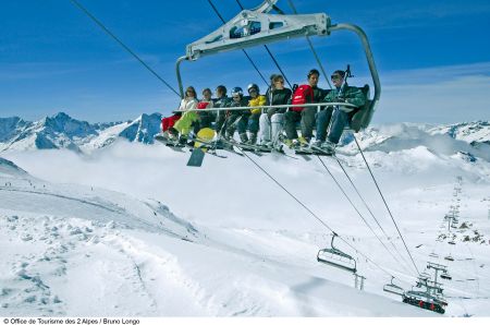 Les Deux Alpes - ilustrační fotografie