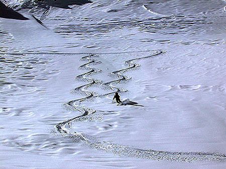 Lyžování v Les Trois Vallées - ilustrační fotografie