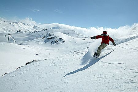 Lyžování v Les Trois Vallées - ilustrační fotografie