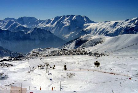 Alpe d´Huez - ilustrační fotografie