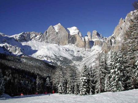 Pozza di Fassa - ilustrační fotografie